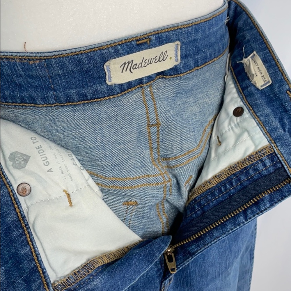 NWOT Madewell Curvy High-Rise Skinny Jeans 27 Tall - Picture 9 of 15